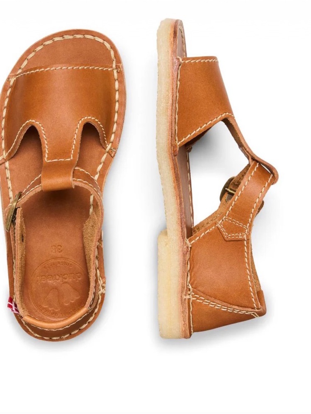 Duck feet sandals